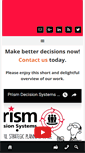 Mobile Screenshot of prismdecision.com